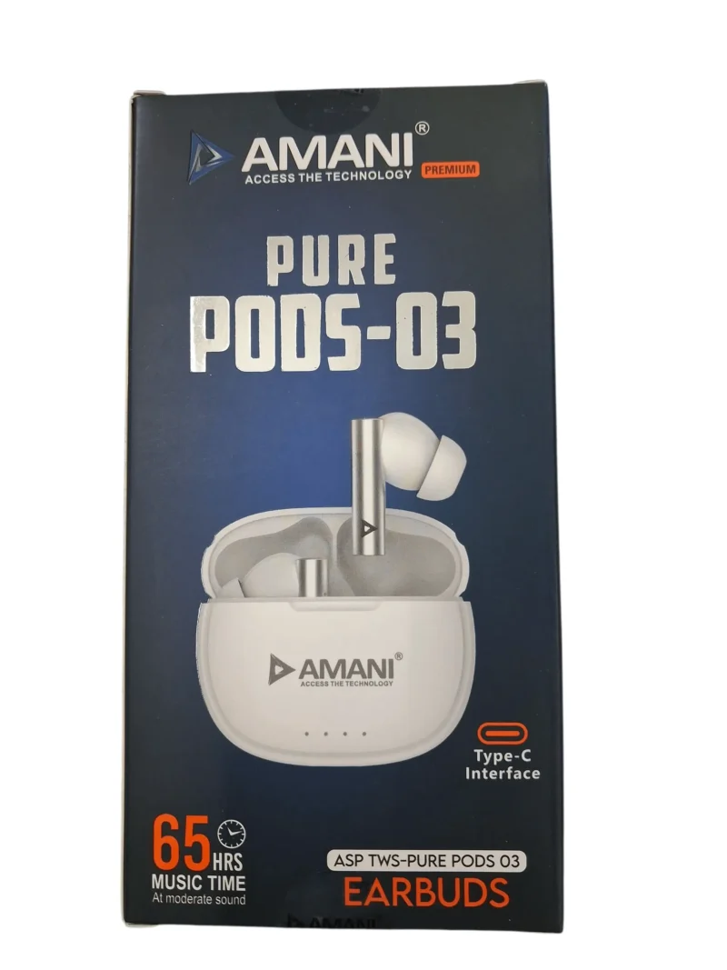Amani ASP TWS PURE PODS 03 Type C Interface