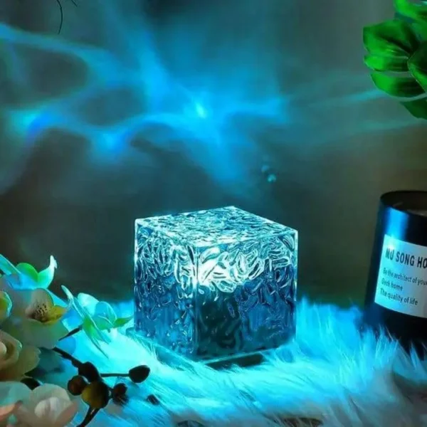 USB Dynamic Water Pattern Light ON/OFF USB Plugged In With remote Control
