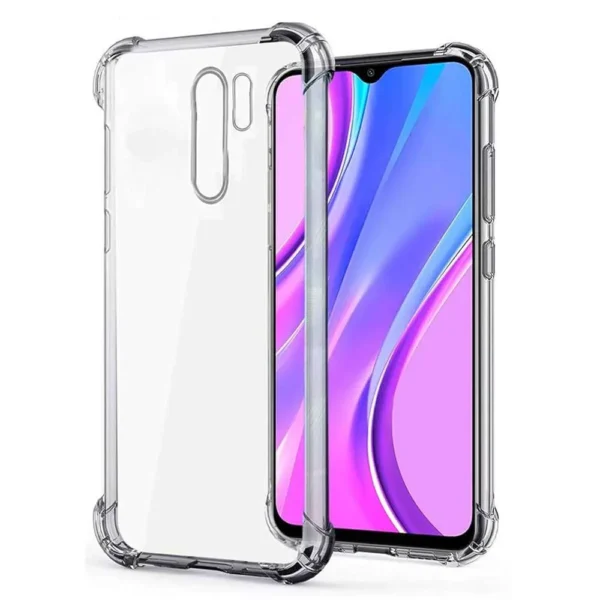 Mi Redmi 9 Prime Transparent Back Cover