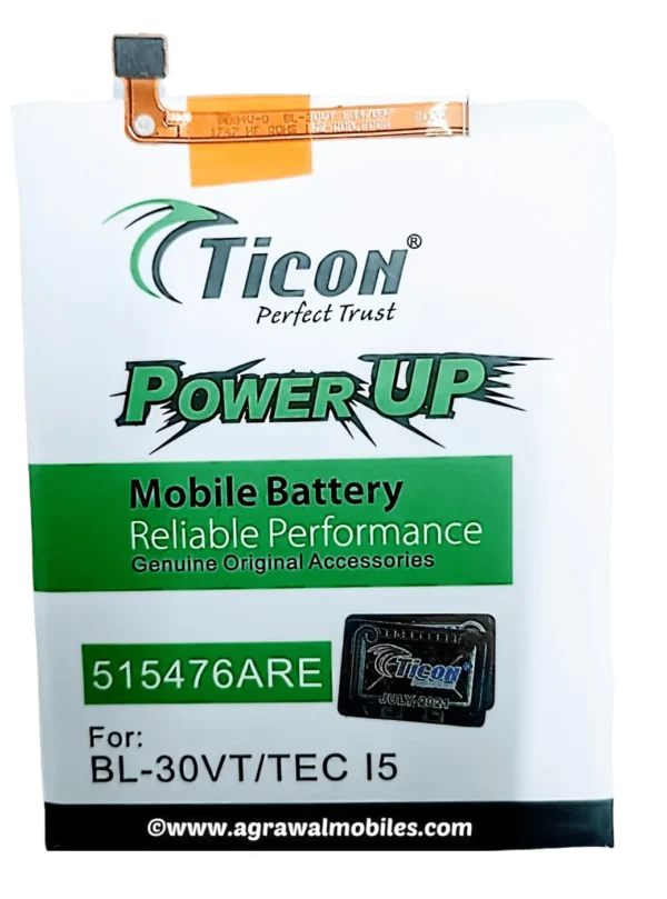 Ticon Tecno 30VT i5 Battery