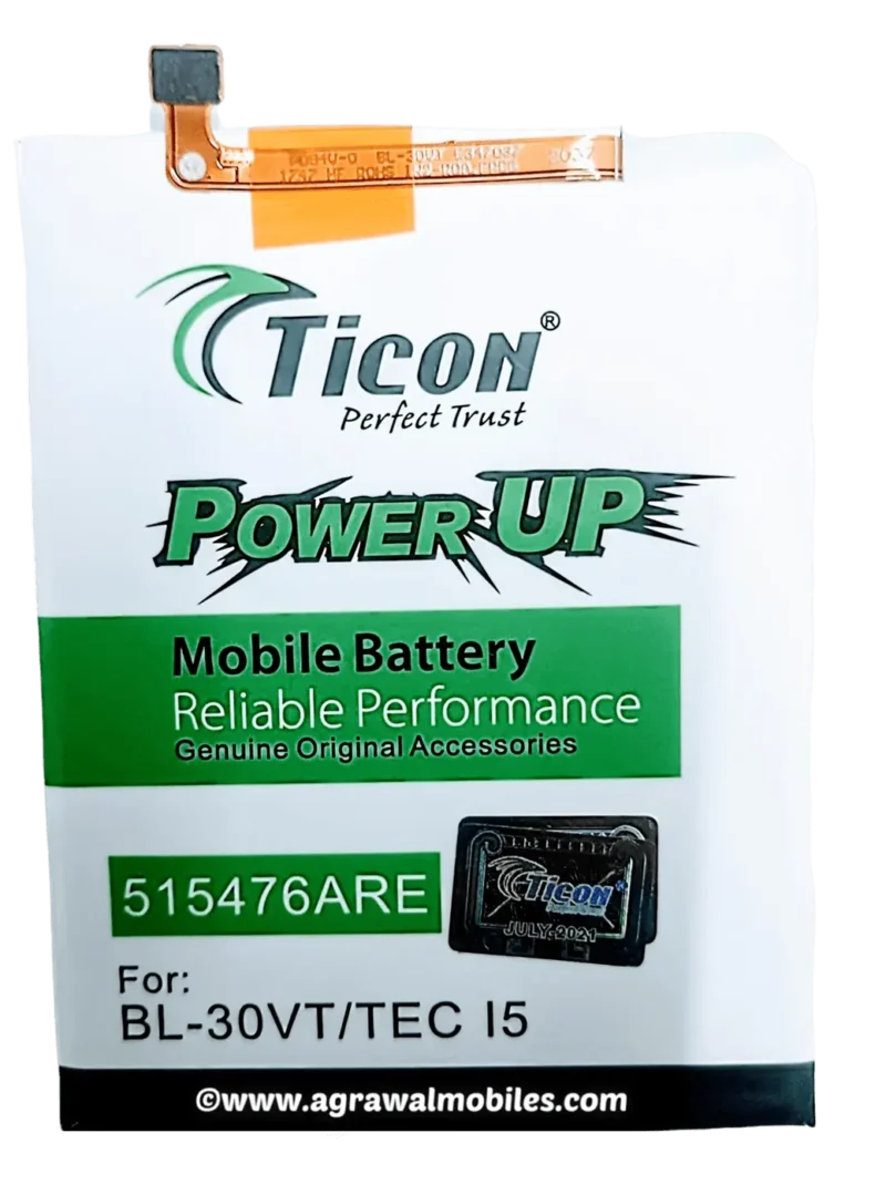 Ticon Tecno 30VT i5 Battery