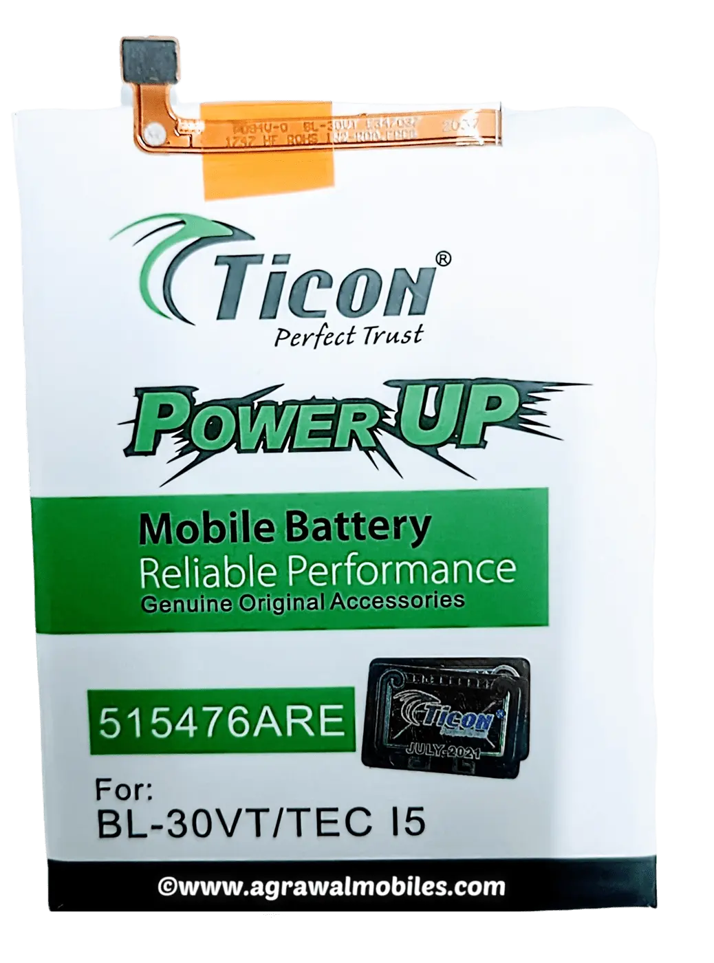 Tecno 30VT I5 Battery