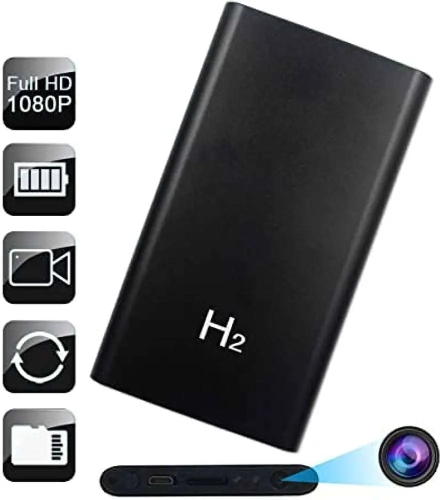 H2 1080P Power Bank Night Vision & HD 1080P Power Bank DVR With Capacity - 3.7V/5000mAh