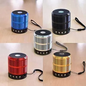 WS-887 Wireless Bluetooth Mini Speaker With Calling Support