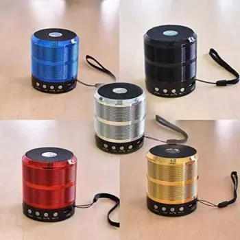 WS-887 Wireless Bluetooth Mini Speaker With Calling Support