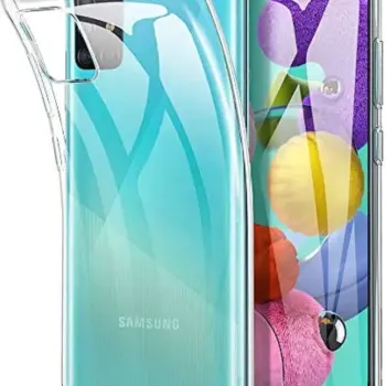 Samsung Galaxy A71 Back Cover/Protection Case Transparent TPU With High Quality Soft Silicon Material