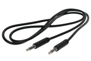 AUX CABLE Point PO-AUX-02 Aux Audio Cable With Powerful & Faster Aux Cable & 3.5mm Audio Jack (Black)