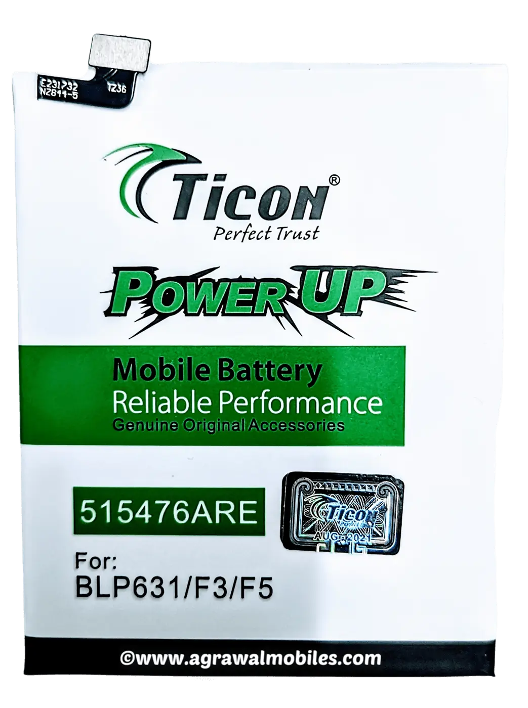 OPPO – F3/F5 – BLP631 Ticon Battery