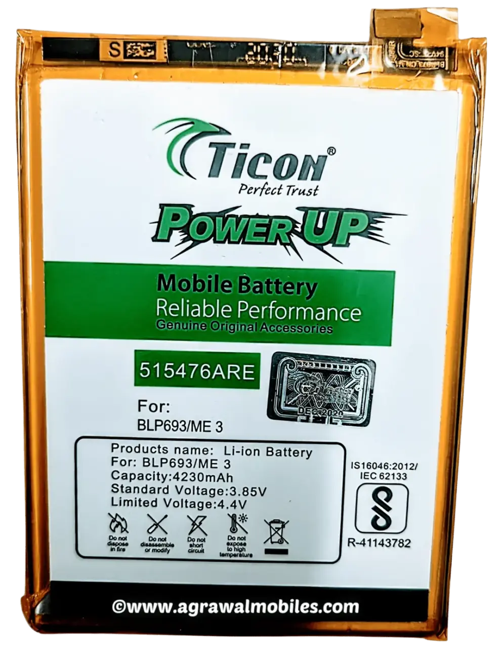 Realme 3 - BLP693 Ticon Battery