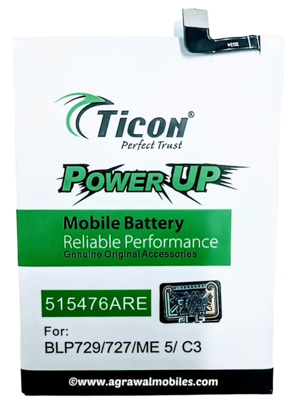 Realme 5/5i /OPPO A9 BLP727/BLP729 Ticon Battery 