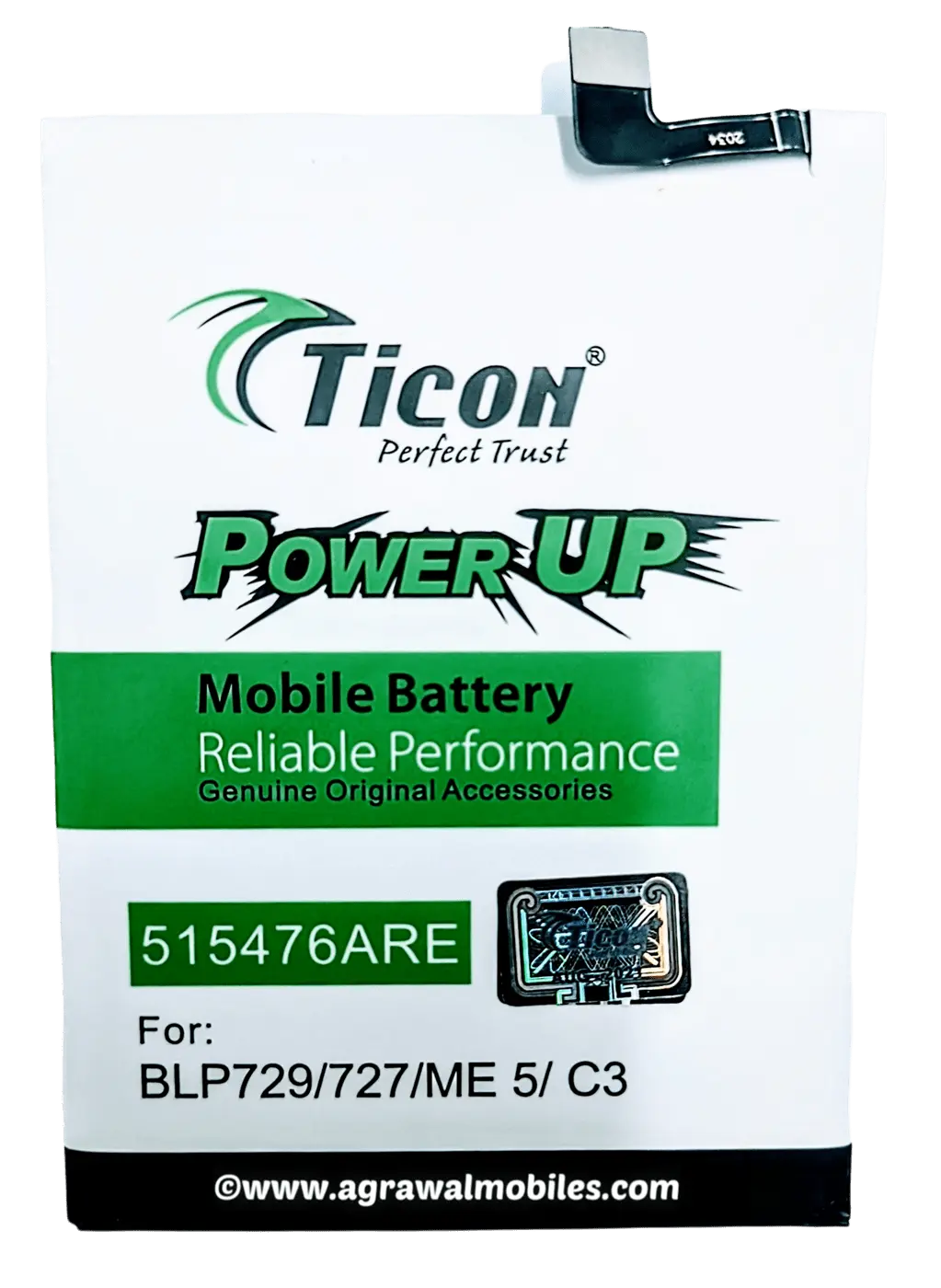 Realme 5/5i /OPPO A9 BLP727/BLP729 Ticon Battery 