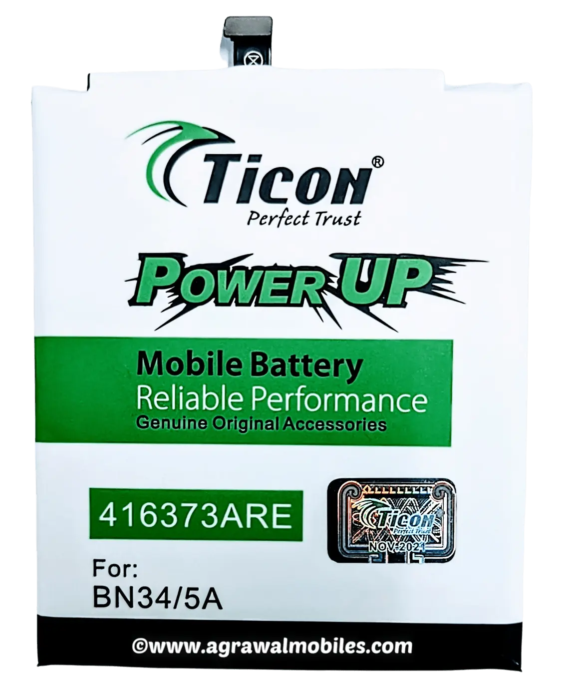 Ticon MI BN-34(5A) Battery | High Quality