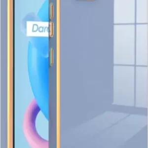 C20 Realme C20 Mobile Chrome Back Cover Case TPU Stylish Chrome Design Safety Case (Chrome Cover)