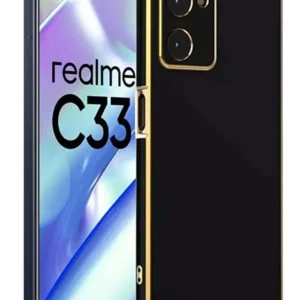 C33 Realme C33 Mobile Chrome Back Cover Case TPU Stylish Chrome Design Safety Case (Chrome Cover)