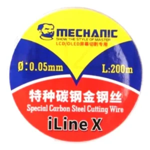 iLine X Mechanic Cutting Wire 0.05mm L 200m Special Carbon Steel Cutting Wire For LCD OLED Screen Separated