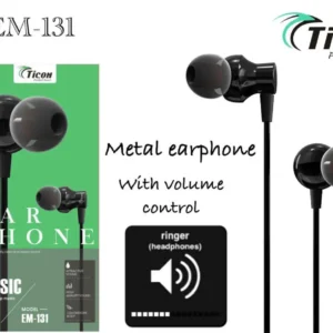 EM-131 EM-131 Ticon 3.5mm Jack Champ Box Packing Earphone