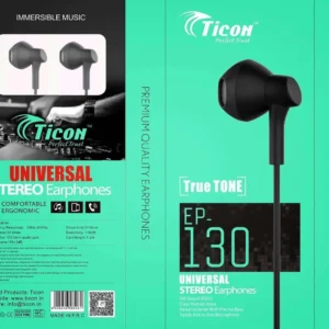 EP-130 EP-130 Ticon 3.5mm Jack Champ Box Packing Earphone