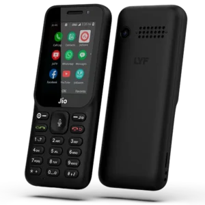 Jio F320 Transparent Back Cover Case | Protection Cover Case TPU