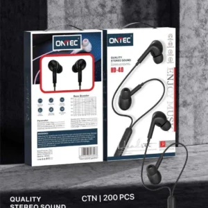 HD-40 Ontec 3.5mm Jack Champ Box Packing Earphone