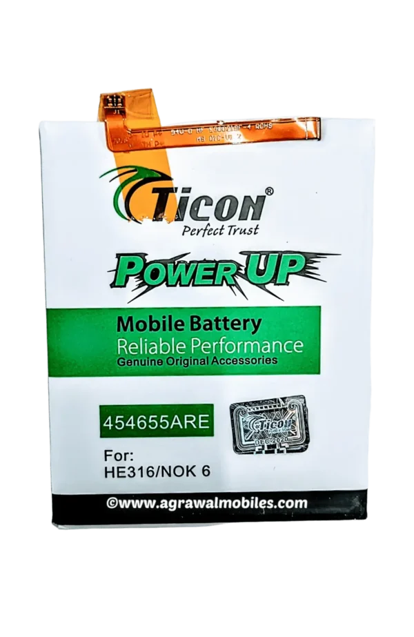 Nokia 6/ HE316 Ticon Battery