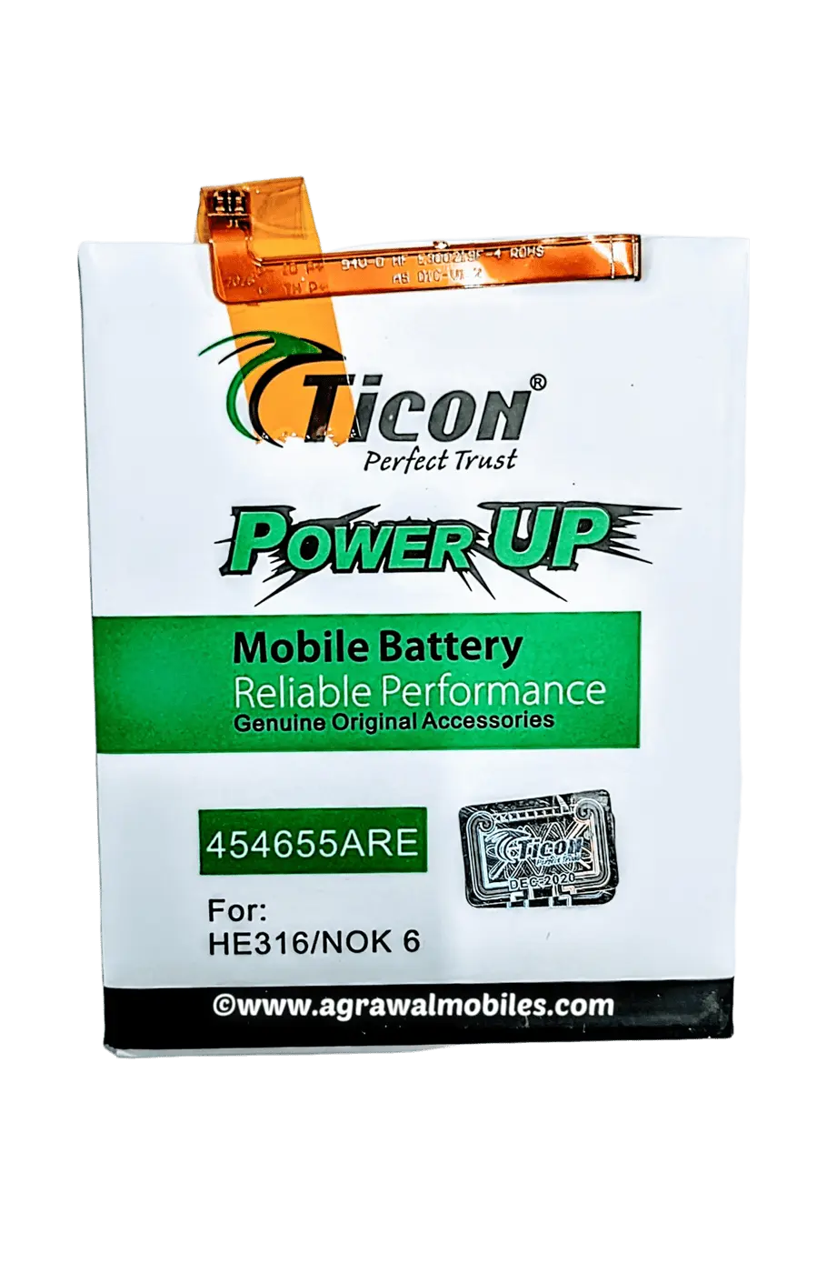 Nokia 6/ HE316 Ticon Battery