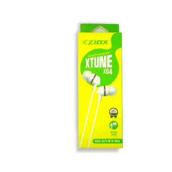 Ziox XTUNE Earphone With 3.5 MM Jack Box Packing Earphone