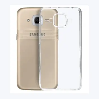 Samsung Galaxy J2-16 Back Cover/Protection Case Transparent TPU With High Quality Soft Silicon Material