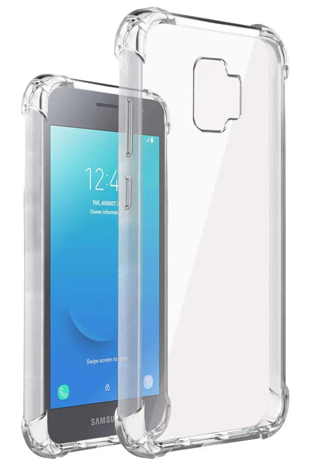 Samsung Galaxy J2 Core Transparent Back Cover Case | Protection Cover Case TPU