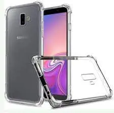 Samsung Galaxy J6 Plus Back Cover/Protection Case Transparent TPU With High Quality Soft Silicon Material