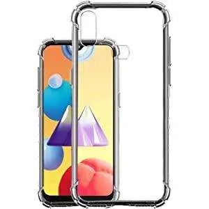 Samsung Galaxy M01s Back Cover/Protection Case Transparent TPU With High Quality Soft Silicon Material