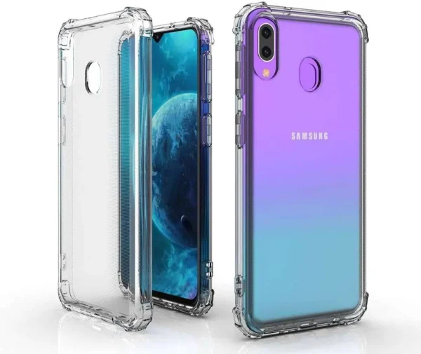 Samsung Galaxy M30 Transparent Back Cover Case | Protection Cover Case TPU
