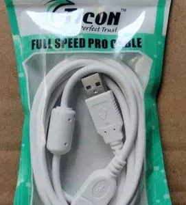 USB Male-Female Ticon Data Cable (Pouch)
