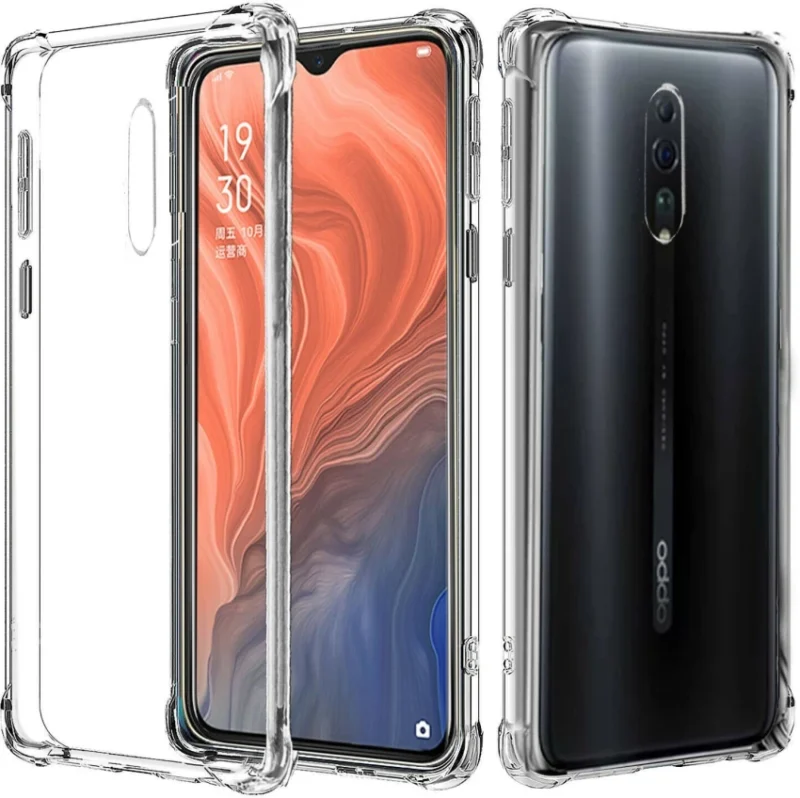 OPPO Reno Z Mobile Back Cover/Protection Case Transparent TPU With High Quality Soft Silicon Material