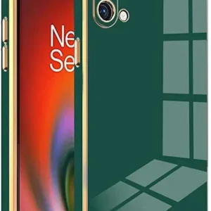 Oneplus Nord CE 1+ Nord CE Mobile Chrome Back Cover Case TPU Stylish Chrome Design Safety Case (Chrome Cover)