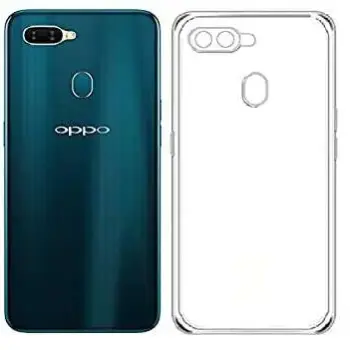 Oppo A7 Back Cover/Protection Case Transparent TPU With High Quality Soft Silicon Material