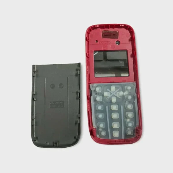 Nokia 1209 Full Housing Panel Front & Back Body Panel (Red) Lowest Price