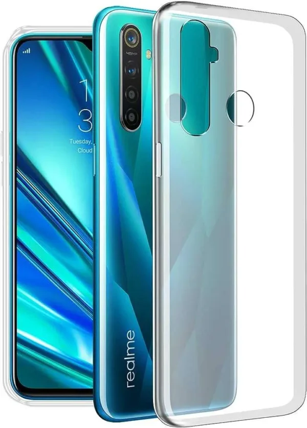 Realme 5 Pro Mobile Transparent Back Cover Case | Protection Cover Case TPU