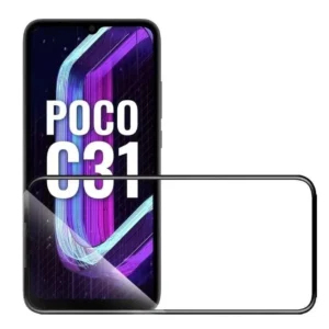 Realme C31 D+ Guard MEIBO Pro Flexi HD+ Tempered Glass/Screen Protector With Big Shining Curve Fast Exhaust Sensitive Touching