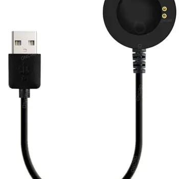 Round Shape Smart Wrist Watch Charging Cable USB For T55/T500