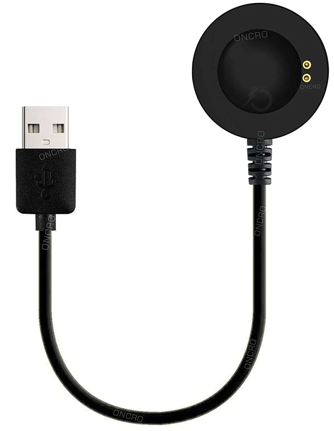 Round Shape Smart Wrist Watch Charging Cable USB For T55/T500