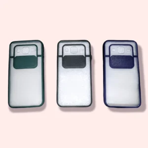 Samsung J2 Samsung J2 (J2-2015) - Hybrid Matte Finish Shutter Cover With Anti Slip Design