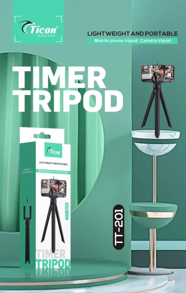 Ticon TT-201 Small Tripod for mobile/camera holding
