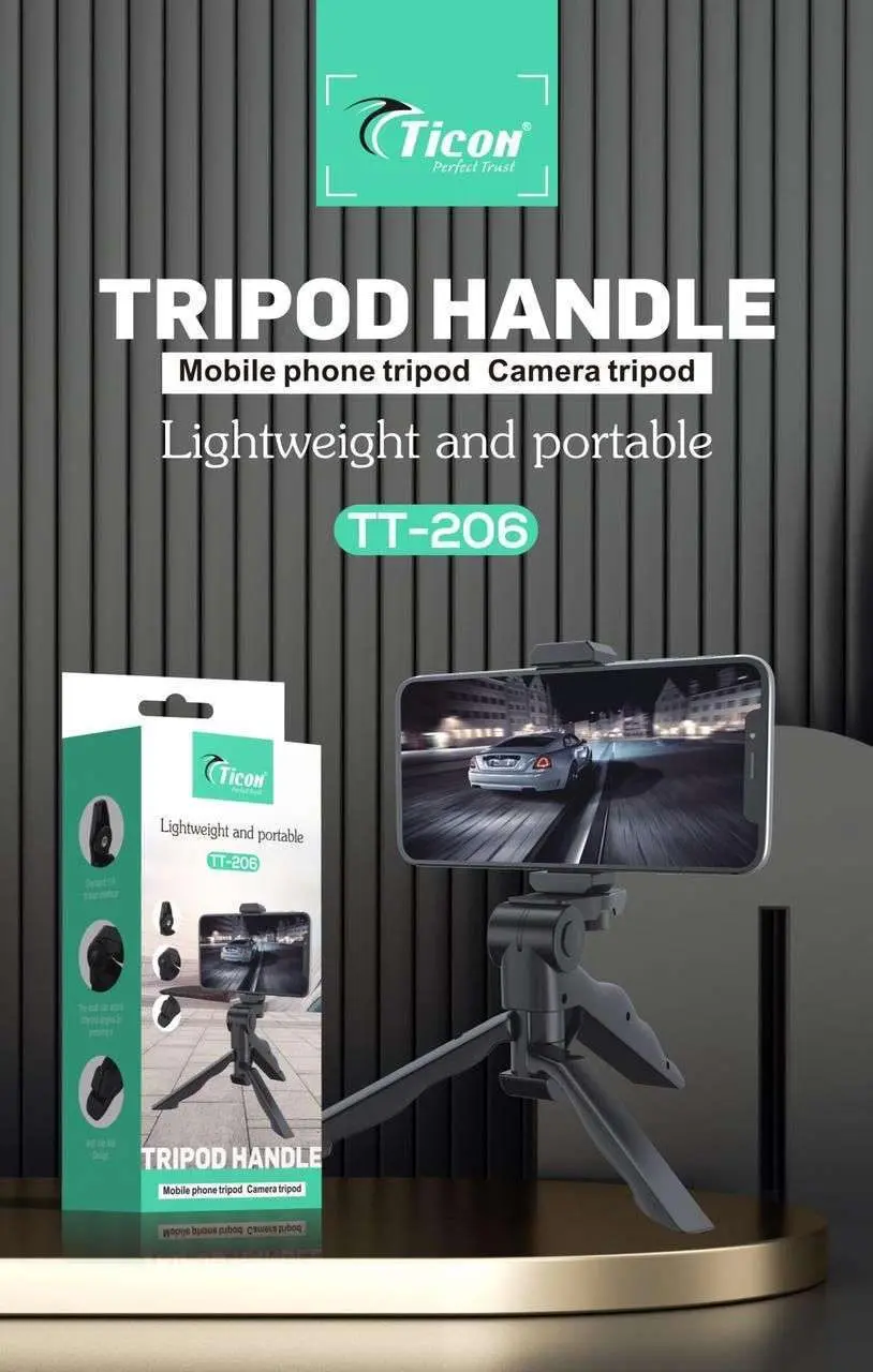 Ticon TT-206 Tripod for mobile / camera holding