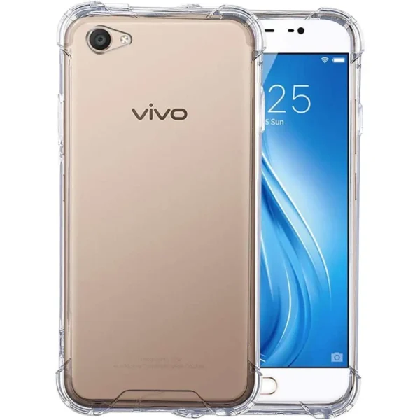 Vivo Y69 Transparent Back Cover Case | Protection Cover Case TPU