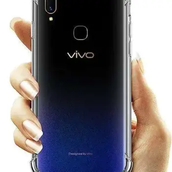 Vivo V11 Back Cover/Protection Case Transparent TPU With High Quality Soft Silicon Material