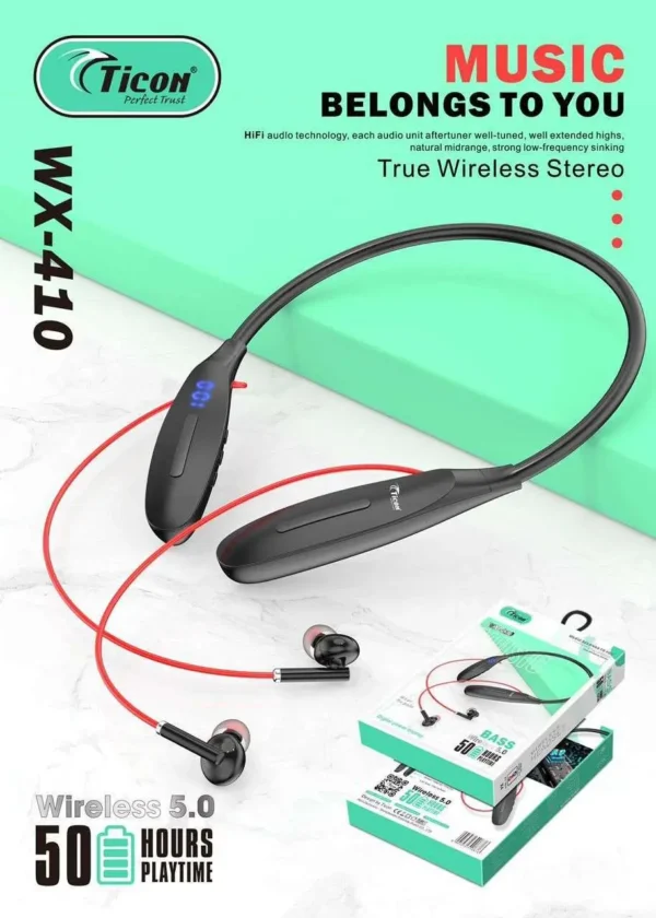 WX-410 Ticon Wireless 5.0 Neckband