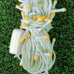 Full Pixel LED Diwali Decoration Light Warm White Jhalar (15 Mtr)