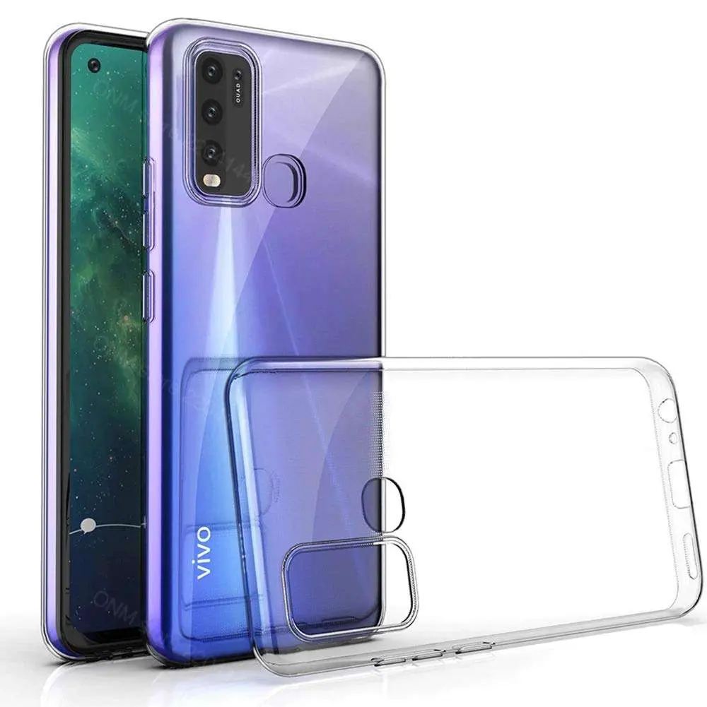 Vivo Y50 TRANSPARENT PROTECTION T Back Cover
