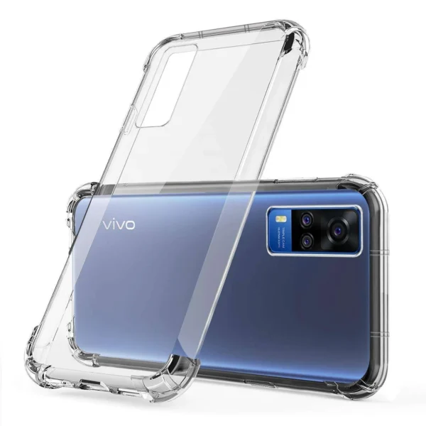 Vivo Y51 New Transparent Back Cover Case | Protection Cover Case TPU