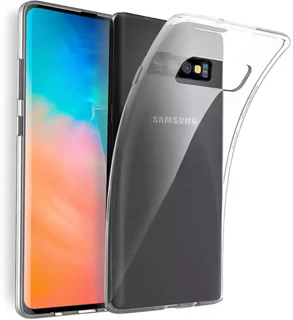 Samsung S10 Plus Transparent Back Cover Case | Protection Cover Case TPU